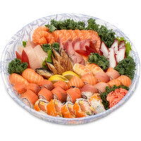 PriceSmart Foods - Festive Deluxe Sushi & Sashimi Tray - 61 pcs, 1 Each