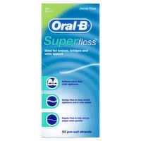 Oral B - Superfloss Mint, 50 Each