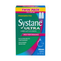 Systane - Ultra High Performance Eye Drops - Twin Pack, 2 Each