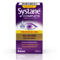 Systane - Complete Lubricant Eye Drops Preservative Free, 10 Millilitre