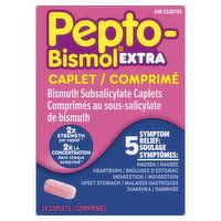 Pepto - Extra Strength Caplets, 24 Each