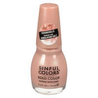 Sinful Colors - Bold Color Essenchills Nail Polish Salt Bath Babe, 15 Millilitre