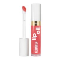 REVLON - Super Lustrous Glimmer Lip Oil - Peach, 3.8 Millilitre