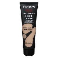 REVLON - CS Full Cover Foundation - Matte Sand Beige 210, 30 Millilitre