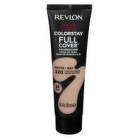 REVLON - CS Full Cover Foundation - Matte Natural Beige 220, 30 Millilitre