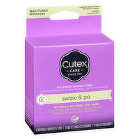 Cutex - Swipe & Go Polish Remover Pad, 1 Each