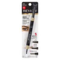Revlon - ColorStay Brow Creator Eyebrow Pencil & Brush, Dark Brown 610, 1 Each