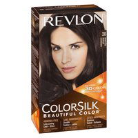 Revlon - ColorSilk - Brown Black, 1 Each