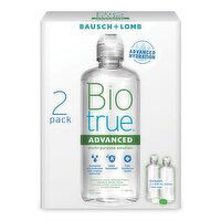 Bausch & Lomb - Biotrue Advanced MPS Twin Pack, 300 Millilitre