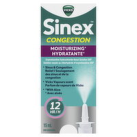 Vicks - Sinex Moisturizing Ultra Fine Mist Nasal Spray, 15 Millilitre