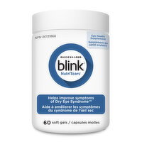 BAUSCH + LOMB - Blink NutriTears, 60 Each