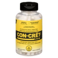 Con-Cret - Creatine HCL, 72 Each