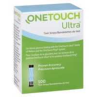 One Touch - Ultra Test Strips, 100 Each