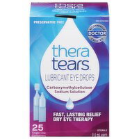 theratears - Preservative Free Lubricant Eye Drops, 25 Each