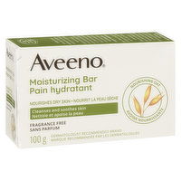 Aveeno - Moisturizing Bar - Dry Skin, 100 Gram