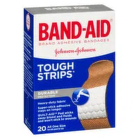 Johnson & Johnson - Tough Strips Bandages, 20 Each