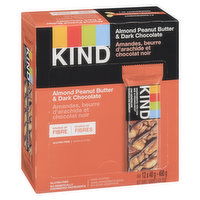 Kind - Trail Mix Bars - Peanut Butter & Dark Chocolate, 40 Gram