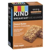 Kind - Breakfast Bars Peanut Butter, 200 Gram