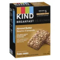 Kind - Breakfast Bars Almond Butter, 200 Gram