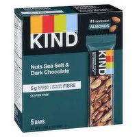 Kind - Nutrition Bars - Almond Sea Salt & Dark Chocolate