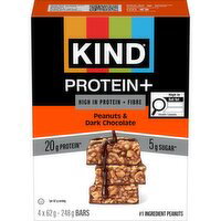 KIND - Protein + Peanuts & Dark Chocolate Bars, 4 Each