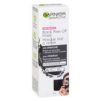 Garnier - Black Peel-Off Mask with Charcoal, 50 Millilitre