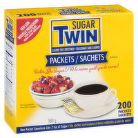 Sugar Twin - Calorie-Free Sweetener Packets, 200 Each