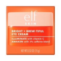 ELF - Bright + Brew-tiful Eye Cream, 15 Gram