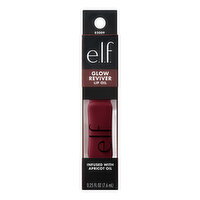 ELF - Glow Reviver Lip Oil - Jam Session, Black Cherry, 7.6 Millilitre