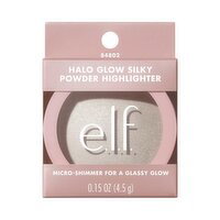 ELF - Halo Glow Silky Powder Highlighter - Soft Pearl Era, Cool Pearl, 4.5 Gram