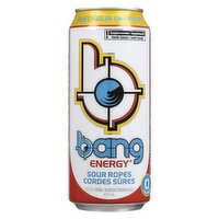 Bang Energy - Zero Sugar Sour Ropes, 473 Millilitre