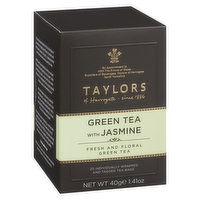 Taylors - Green Tea With Jasmine, 20 Each