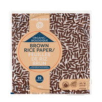 King Soba - Brown Rice Paper Organic, 200 Gram