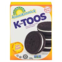 Kinnikinnick Foods - K-Toos Chocolate Sandwich Creme Cookies, 220 Gram