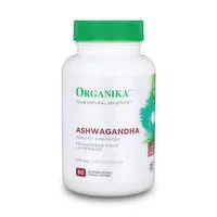 Organika - Mushroom Extract Capsules - Ashwaganda, 60 Each