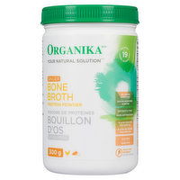 Organika - Bone Broth Chicken Protein Powder Ginger, 300 Gram