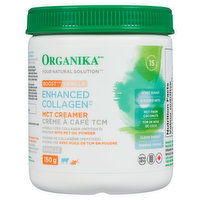 Organika - Enhanced Collagen Boost MCT Creamer Vanilla, 150 Gram