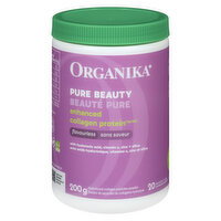 ORGANIKA - Pure Beauty Enhanced Collagen Protein, Flavourless, 200 Gram