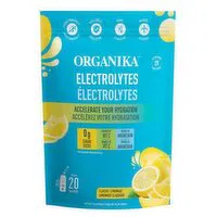 Organika - Electrolytes Powder Sachets, Classic Lemonade, 20 Each