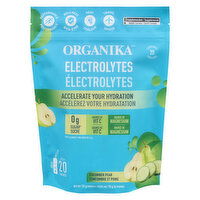 ORGANIKA - Electrolytes Powder Sachets, Cucumber Pear, 20 Each