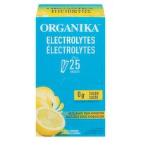 ORGANIKA - Electrolytes Lemonade, 25 Each