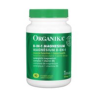 Organika - 8-In-1 Magnesium, 90 Each