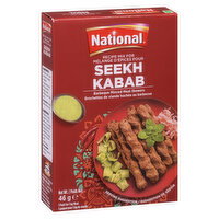 National - Recipe Mix - Seekh Kabab, 46 Gram