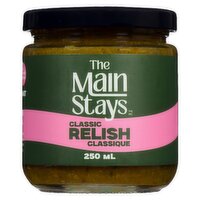 The Mainstays - Classic Green Relish, 250 Millilitre