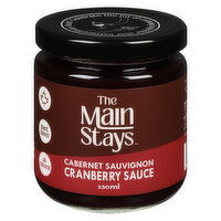 The Mainstays - Cab Sauvignon Cranberry Sauce, 250 Millilitre