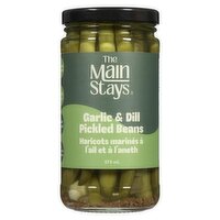The Mainstays - Garlic & Dill Pickled Beans, 375 Millilitre