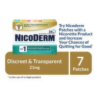 Nicoderm - Stop Smoking System Step 1, 7 Each