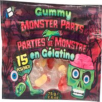 Brands Unlimited - Gummy Monster Parts, 75 Gram