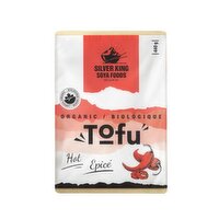 Silver King Soya Foods - Tofu Hot, 440 Gram