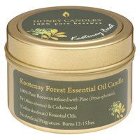 Honey Candles - Kootenay Forest Essential Oil Candle, 1 Each